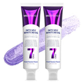 MSDRWIKEY: 2 paquets dentifrice blanchissant pour un sourire éclatant