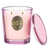 bougie msense au soja deux-meches jasmin et rose pour diffusion durable
