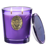 M&SENSE Lavande-Citronnelle bougie soja deux meches grand format, combustion lente et parfum durable.