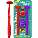 Mspan grattoir-langue et brosse: nettoyage efficace et haleine fraîche.