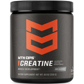 MTN OPS Créatine micronisée dans une bouteille, soutien potentiel à la force.