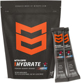 Sachets MTN OPS Hydrate prêts à emporter pour une hydratation rapide.
