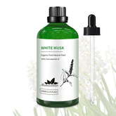 Mumianhua huile musc blanc bouteille prête pour diffusion et soins corporels.