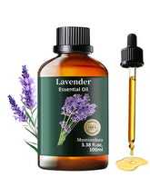 Mumianhua Lavande: huile essentielle en bouteille pour diffusion apaisante.