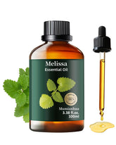 Huile de mélisse Mumianhua en bouteille, parfum apaisant et frais.