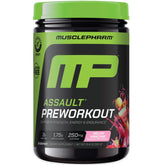 MusclePharm Assault – poudre pré-entraînement prête pour énergie accrue.