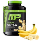MusclePharm Combat Protein Powder en pot Banane Crème, pratique après entraînement
