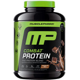 MusclePharm Combat Protéine en poudre chocolat lait, saveur gourmande adaptée à l’entraînement.
