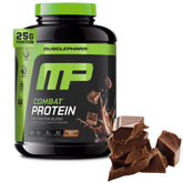MusclePharm Combat protéine poudre chocolat, soutien musculaire après l'entraînement.