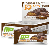 MusclePharm Combat Sport Bar chocolat beurre de cacahuète, énergie soutenue.