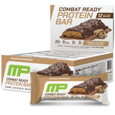 Barre MusclePharm Combat Sport Bar au chocolat cookie dough, dégustation gourmande.