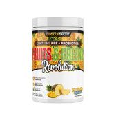 Musclesport Fruits et Verts — bouteille-poudre, mélange facile pour énergie quotidienne.