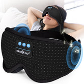 Musicozy masque-sommeil Bluetooth: obscurité totale et confort.