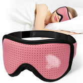 MUSICOZY masque de sommeil design 3D épouse le visage pour un confort durable.