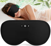 Musicozy masque-yeux bambou avec Bluetooth, confort respirant pour nuits reposantes.