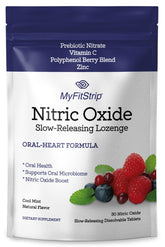 MyFitStrip pastilles oxyde nitrique – emballage pratique pour utilisation rapide
