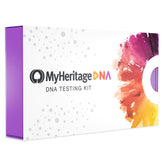 MyHeritage DNA kit: boîte étapes prélèvement pour démarrage rapide et simple
