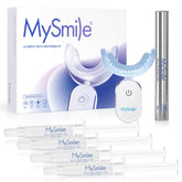 MySmile Deluxe coffret d'emballage facilitant l'éclaircissement à domicile.