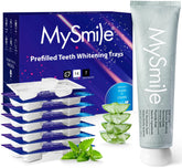 MySmile plateaux blanchiment préremplis, utilisation pratique et rapide.