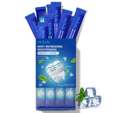 MySmile bain-bouche 12ml en sachet, pratique pour l hygiène en déplacement.