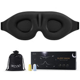 Masque yeux MZOO luxe 3D, confort profond et pression réduite autour des yeux