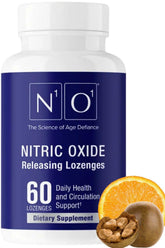 N1O1 pastilles oxyde nitrique dans une bouteille prête à l’emploi.