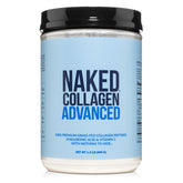 NAKED Collagen Advanced – poudre hydrolysée, à mélanger, pour soutenir peau et cheveux.