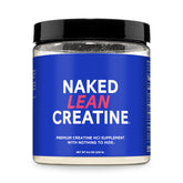 NAKED Lean Creatine HCl bouteille prête à l’emploi pour entraînements intenses.