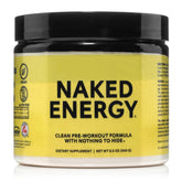 NAKED Energy poudre pré-entraînement sans goût dans un pot, énergie propre pour votre séance.