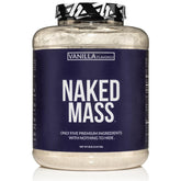 NAKED Vanilla Mass présenté dans son pot, ingrédients simples et naturels.