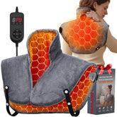 Nalax pour nuque et épaules, chaleur infrarouge enveloppante pour détente musculaire.