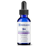 Flacon Nanoceutical Solutions Nano Resveratrol, absorption rapide par voie sublinguale.