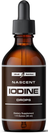 Nascent Iodine flacon gouttes, énergie potentielle et bien-être quotidien