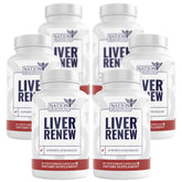 Nation Health MD Liver Renew — Bouteille: soutien quotidien du foie et du bien-être.