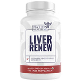 NATION HEALTH MD Liver Renew – Bouteille: soutien hépatique potentiel et énergie durable