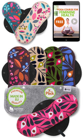 Natissy paquets de liners ultra fins et moyens pour protection discrète toute la journée
