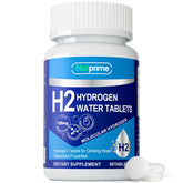 Natprime tablettes eau hydrogene 12ppm dissolution rapide et hydratation efficace