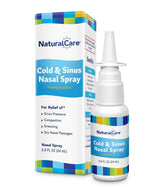 Natra-Bio NaturalCare spray nasal - bouteille prête à l’emploi pour un soulagement en douceur.