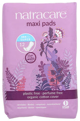 Natracare Maxi Super – couverture coton biologique pour un confort quotidien.