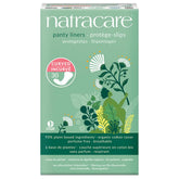 Natracare protections quotidiennes courbes en coton biologique, confort et respirabilité.