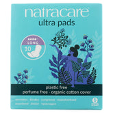 Natracare protections slim avec ailes longue, confort discret et sans plastique.