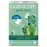 Natracare protège-slips longs avec coton biologique, douceur discrète et durable.