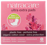 Natracare Ultra Extra avec ailes, emballage individuel pour un usage pratique