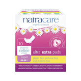 Natracare Ultra Extra avec ailes, emballage pratique pour l'hygiène quotidienne