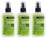 Natrapel Lemon Eucalyptus, bouteille-pompe, protection sans DEET pour toute la famille.