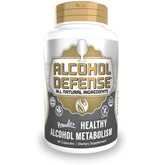 Capsules Natrium Health défense contre l’alcool sur fond neutre, faciles à intégrer à la routine.