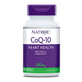 Natrol CoQ-10: capsules-coeur-energie soutiennent l’énergie cellulaire du cœur.