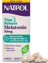 Natrol Sommeil Avance, tablettes 10 mg, lot de 2, potentielle aide à l'endormissement