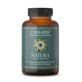Natura Health Cho-Less: bouteille-cap capsules visibles, soutien potentiel au métabolisme lipidique.