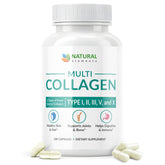 Natural Elements Multi Collagen: bouteille de capsules pour articulations et peau